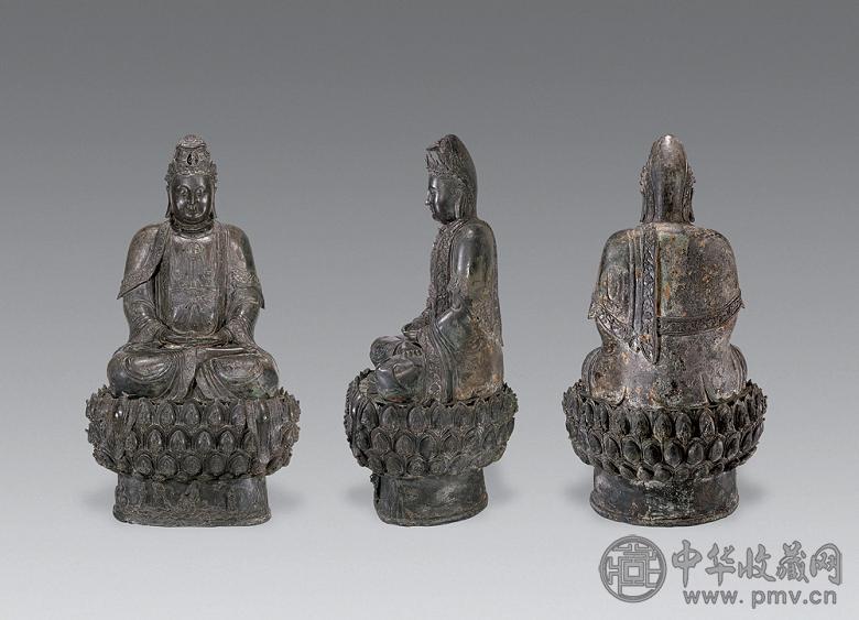 15世纪 铜观音菩萨像