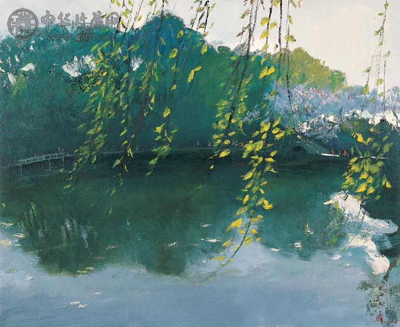 李骏 2006年作 春暖 布面 油画