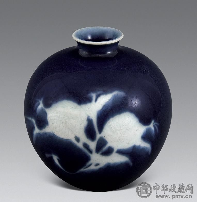 清道光 祭兰苹果尊