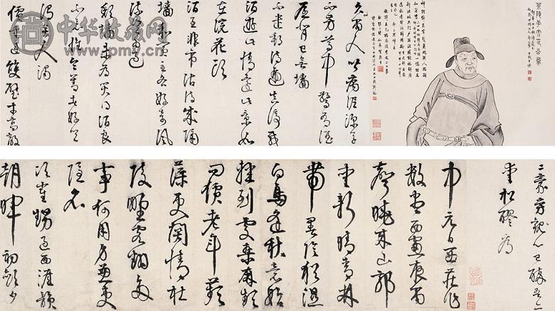 李东阳 正德八年(1513年)作 书法 手卷 纸本