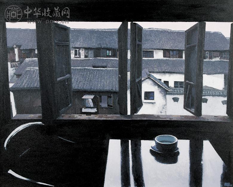 黄箫 我们在一起的日子之五 布面 油画