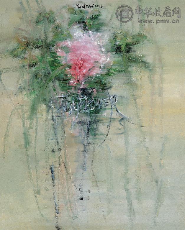 刘炜 2006年作 花系列1 布面 油画