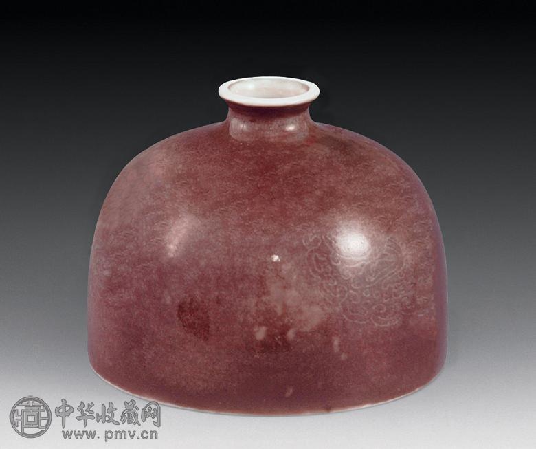 清康熙 豇豆红太白尊 清康熙 豇豆红太白尊