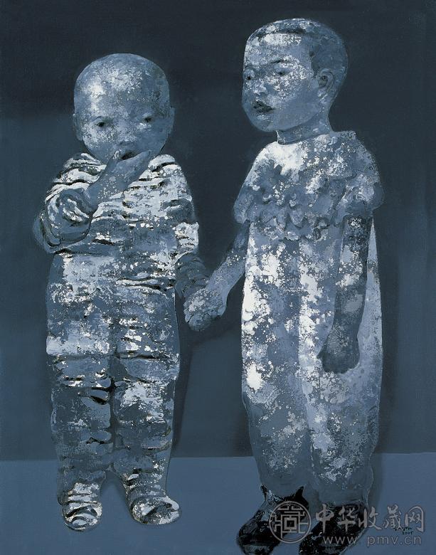 郭晋 伙伴系列 油彩 画布