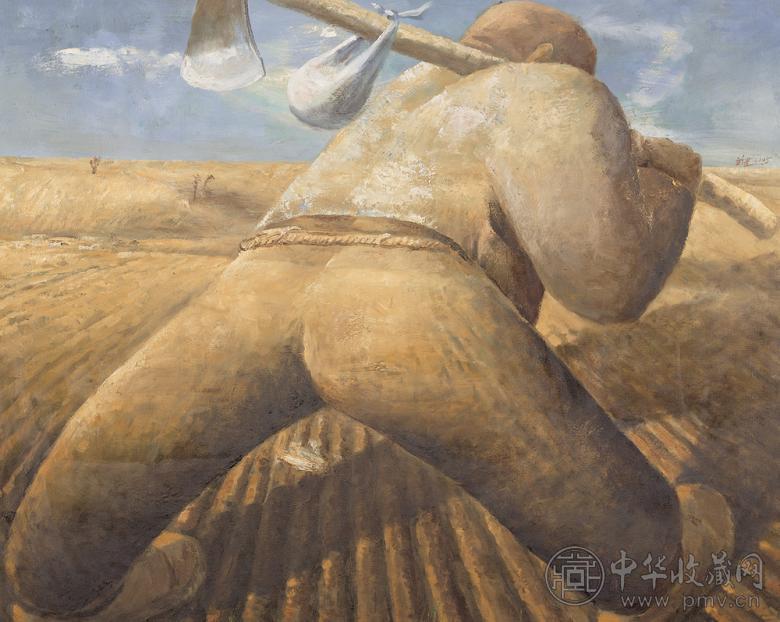 关键 2005年作 大地魂之追逐春天 布面油彩