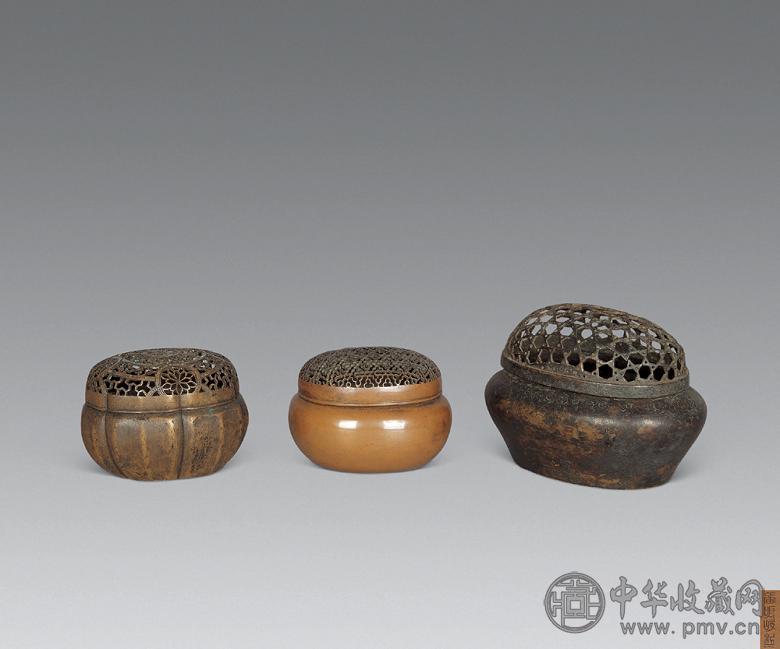 明－清 各式小手炉(3件)