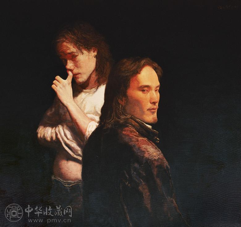 彭斯 微乎其微的轻与重 布面 油画