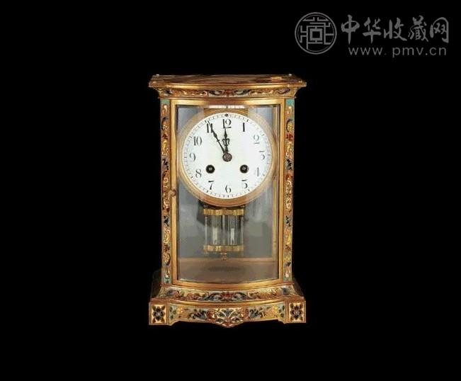 十九世纪 铜胎珐琅钟(1件)