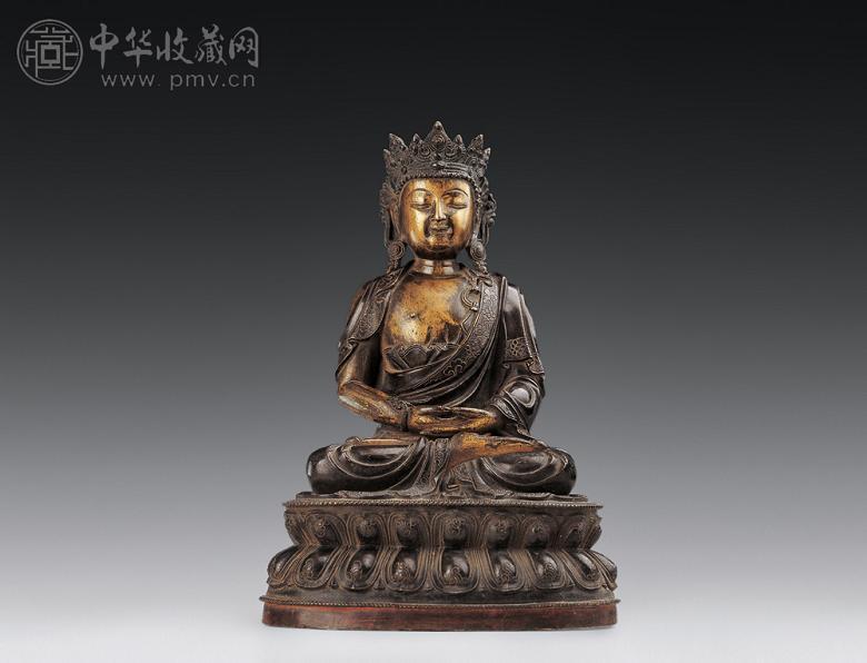 明 铜无量寿佛像