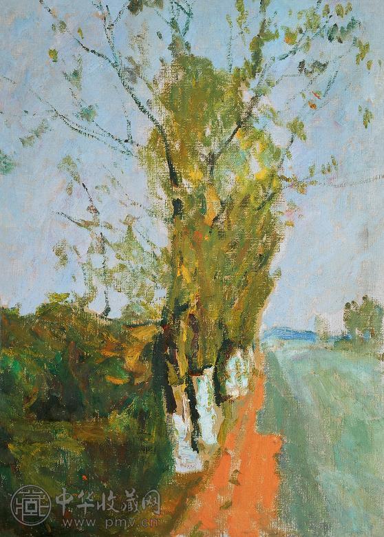 罗尔纯 1999年作 金秋 布面 油彩