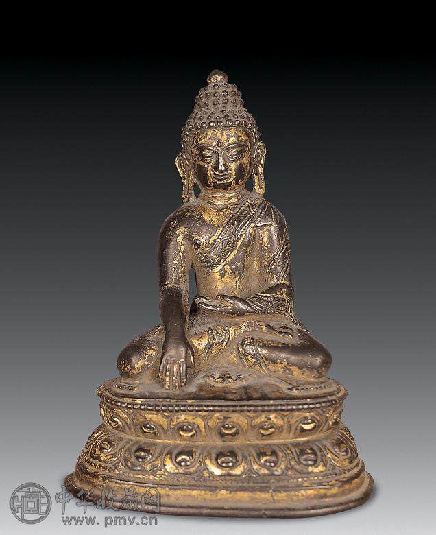 明 铜小释迦像