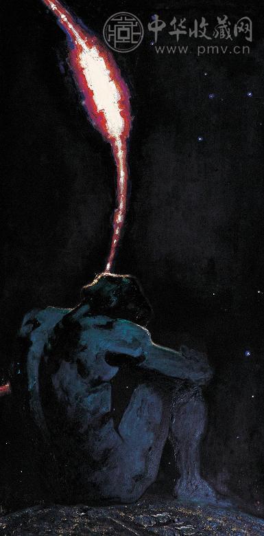 李正天 苏醒 木板油画