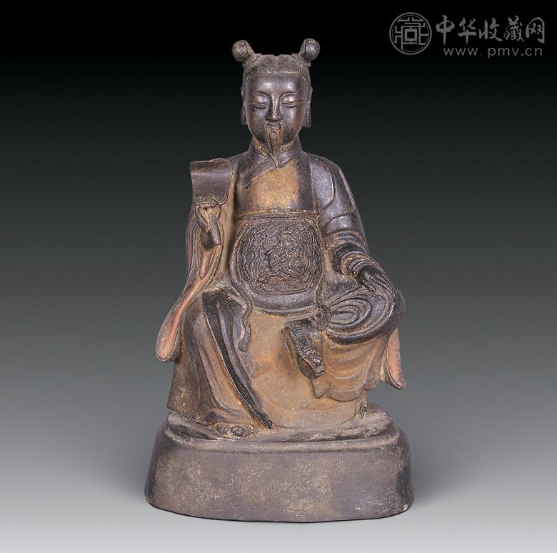 明 铜雕汉锺离