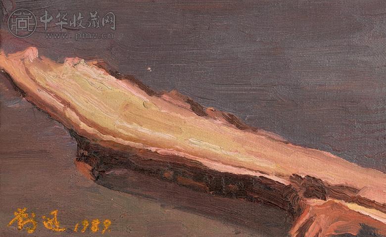 刘迅 小船 布面 油画