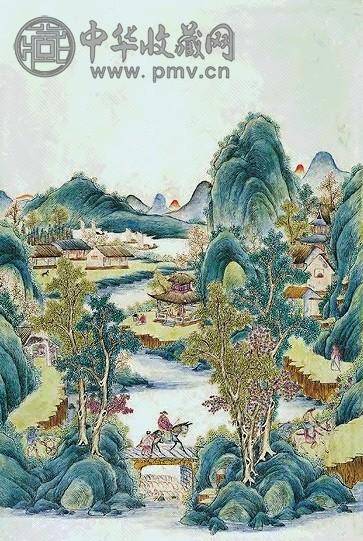 清末 天蓝釉团螭纹太白尊