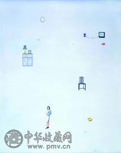 曾浩 2003年作 36939 油画 画布