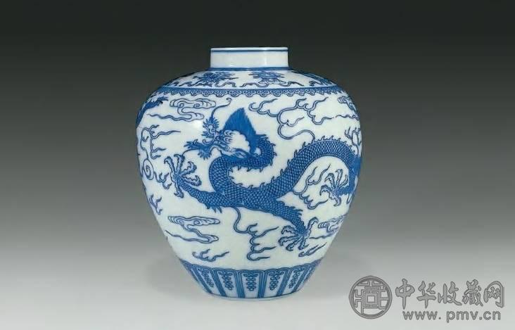 大清乾隆年製 五連多口花瓶 染付 龍紋 中国 花器 花生 大清乾隆年製 五