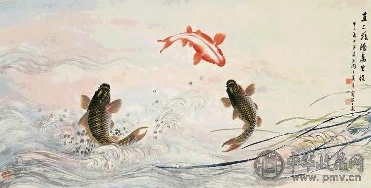 吴青霞 甲子(1984)年作 飞腾万里 镜心 设色纸本