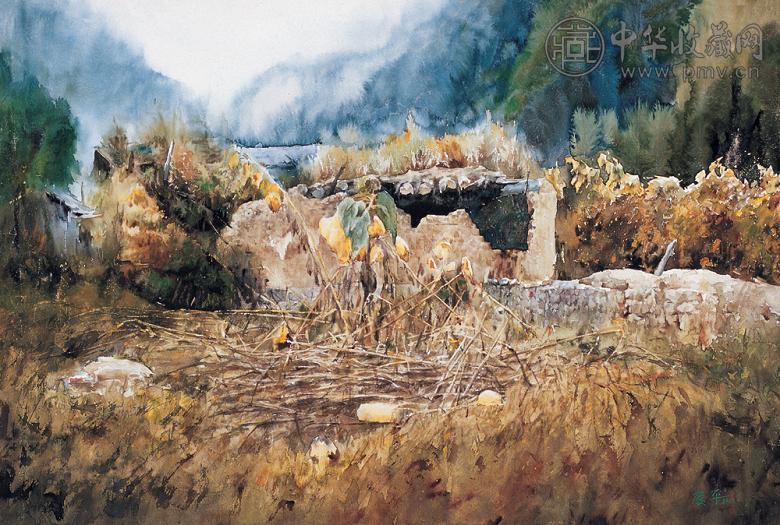 张庆平 1998年作 故地悠悠