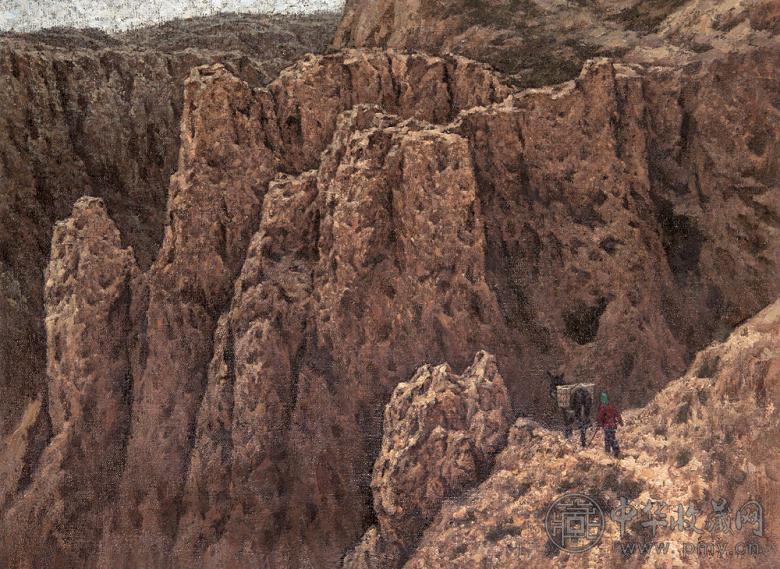 燕飞 塬与源 布面 油画