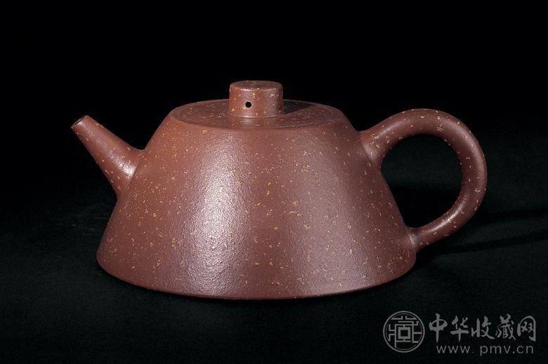 清代 嵌砂阳柱壶