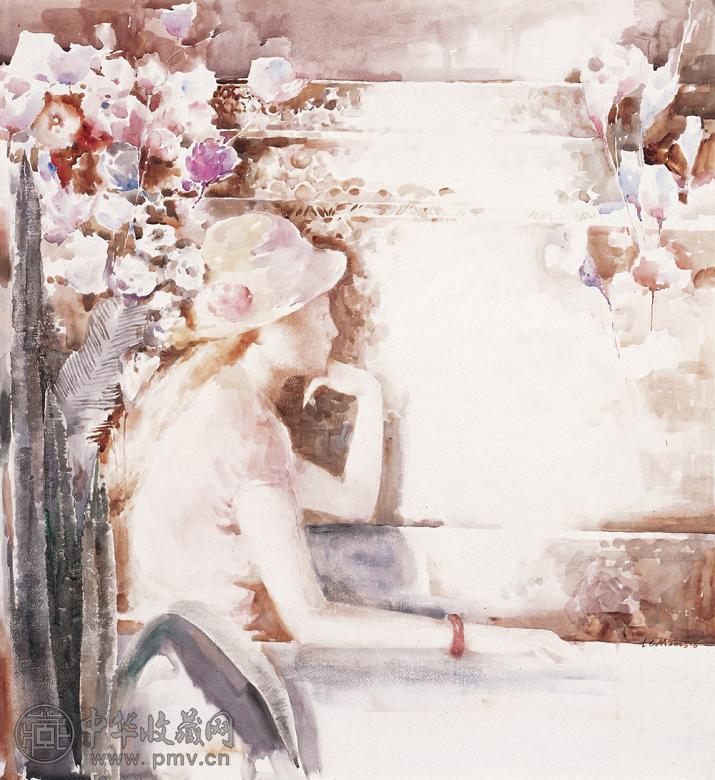 刘昌明 2005年作 午茶