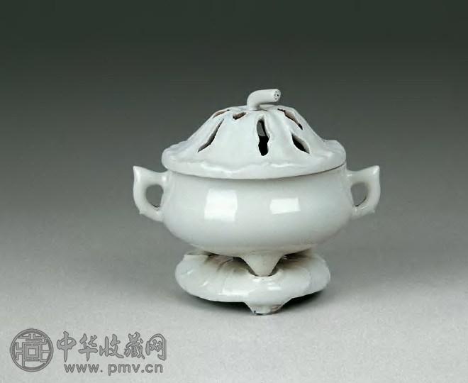 清 德花薰炉(1套3件)
