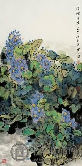 陈永锵 当代 璀璨浮生 镜心