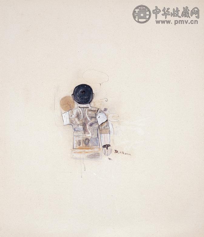 季大纯 2000年作 运动员 布面油画