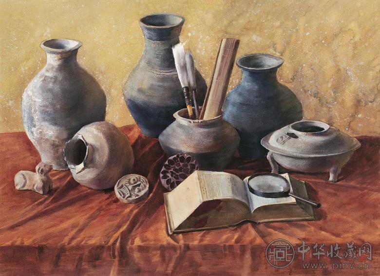 党天才 2003年作 古陶新韵