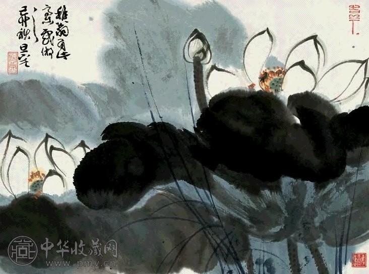 刘旦宅 1999年作 荷带佳客 镜心 设色纸本