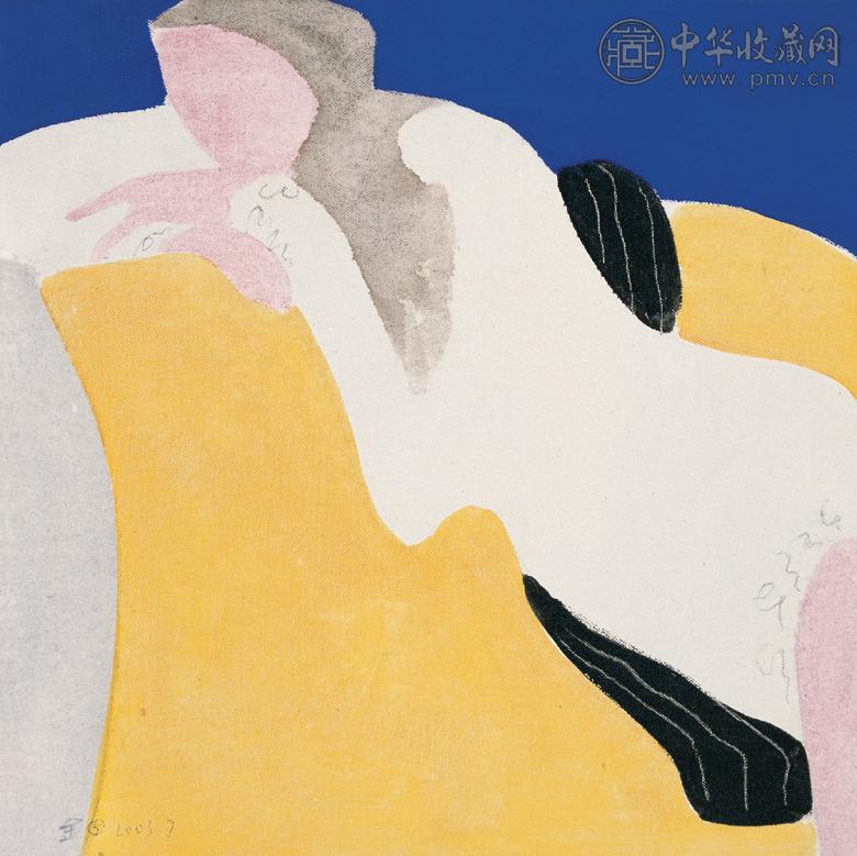 金田 2003年作 习作 布面 油画