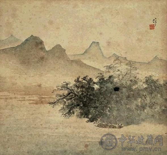 当代 黎雄才 山水 立轴