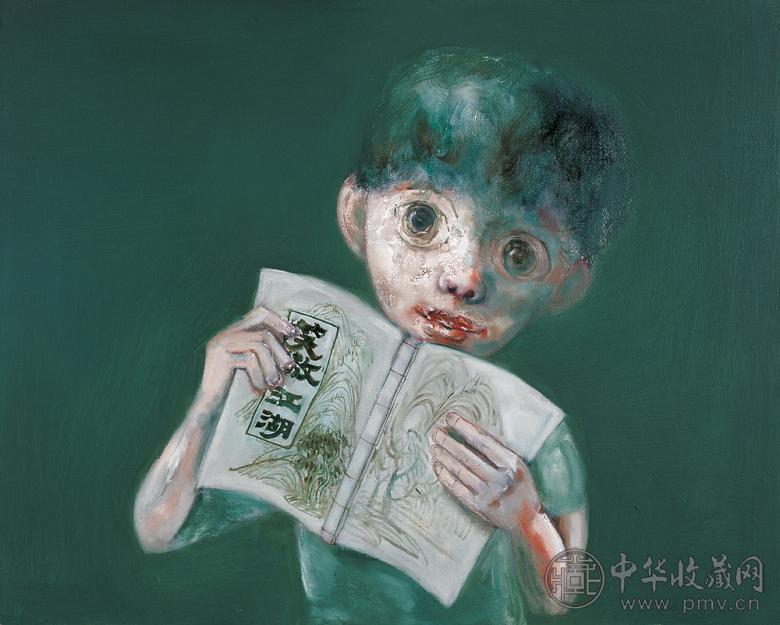 彭建忠 笑傲江湖 布面 油画