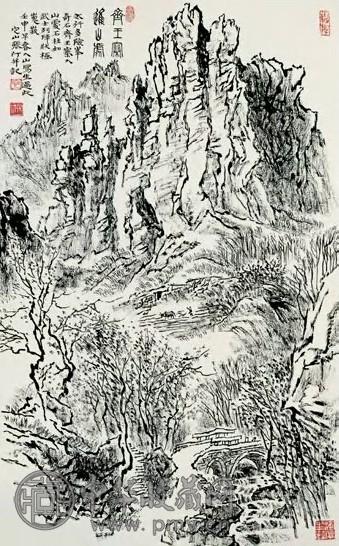 张汀 当代 齐王寨 轴