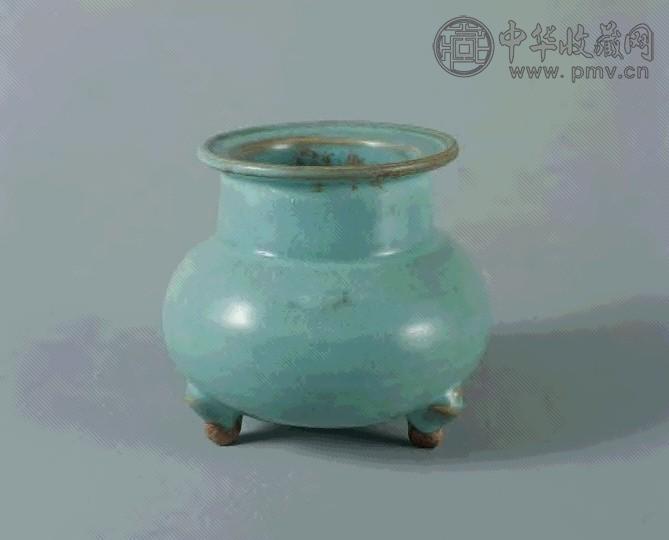 北宋 钧窑三足炉