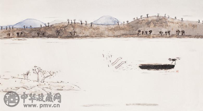 陈淑霞 清水 布面 油画