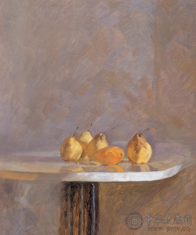 章晓明 1996年作 梨 布面 油画