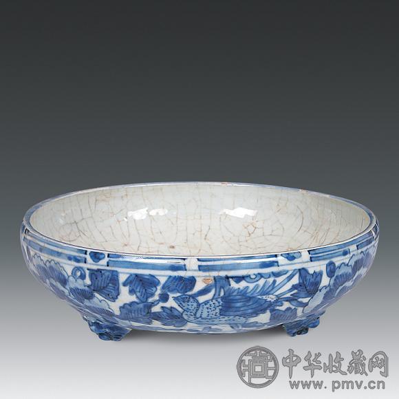 明 德化窑青花炉