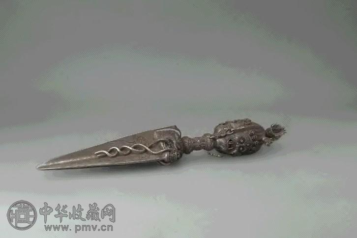 清乾隆 合金金刚降魔金刚镢