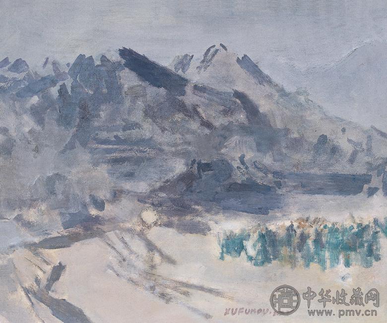 徐福厚 风景 布面 油画