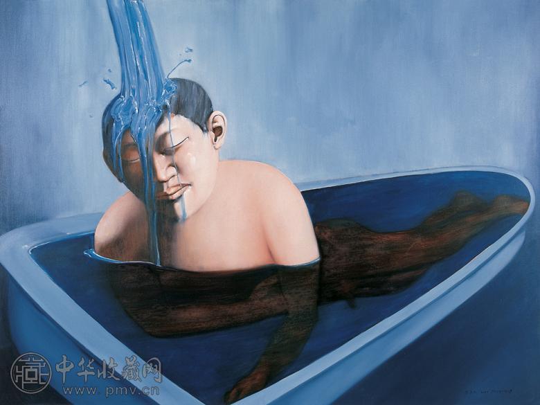 宋永红 2004年作 慰藉之浴 布面 油画