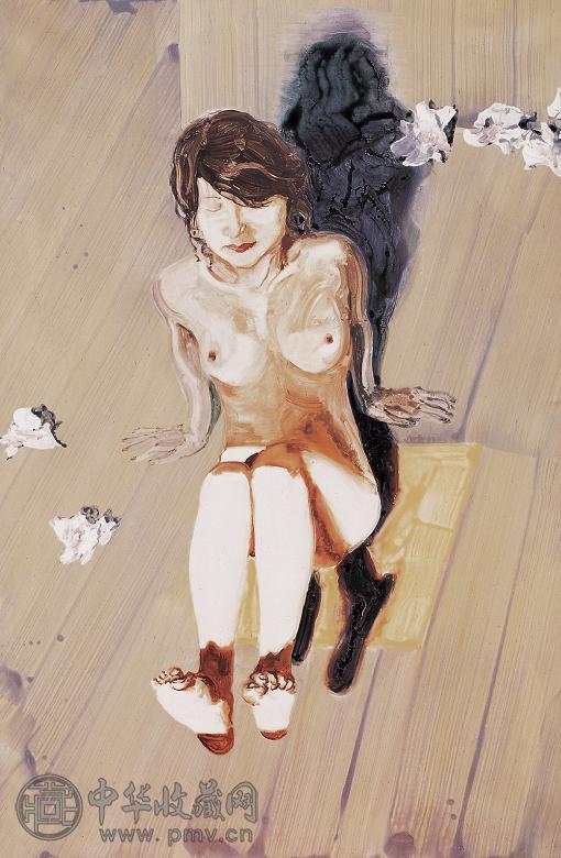 王承云 花—卫生系列NO.1 布面 油画