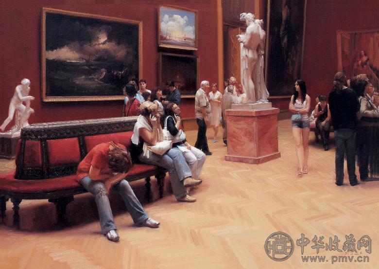 冷军 2006年作 博物馆系列之二 布面 油画