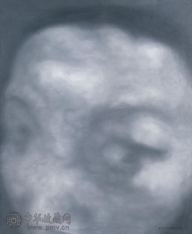 赵能智 1999年作 头像 布面 油画
