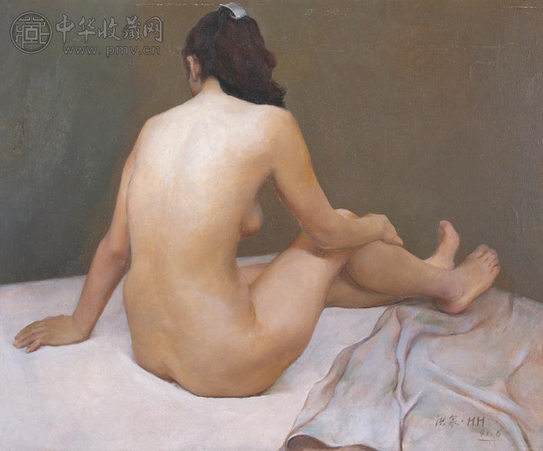 李洪泉 人体 布面 油画