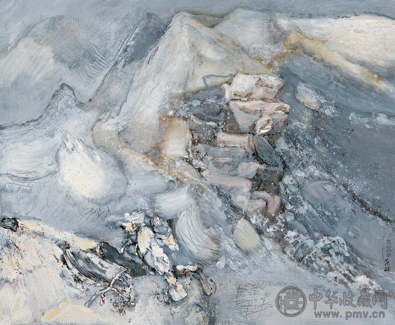 徐乐林 雪 布面 油画