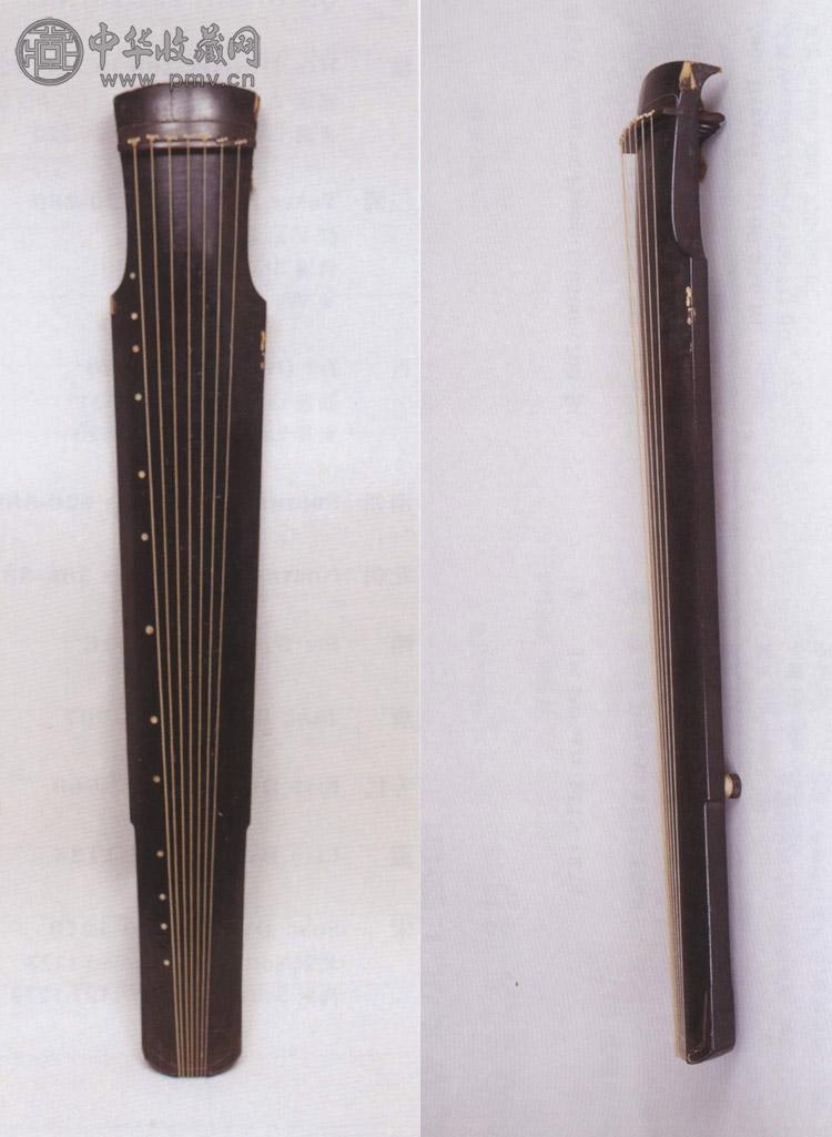 明崇祯四年 张仲和制七弦古琴 明崇祯四年 张仲和制七弦古琴