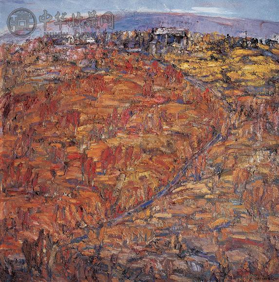 蒯连会 2004年 风景三 布面 油画 蒯连会 2004年 风景三 布面 油画