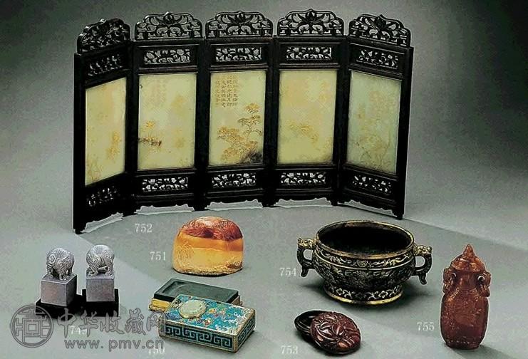 清十七/十八世纪 紫釉象钮印(1对)